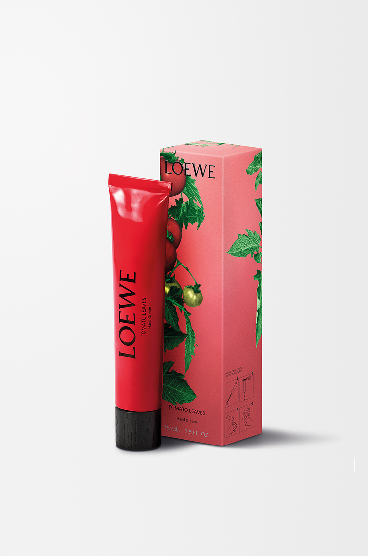 LOEWE Tomato Leaves hand cream 75 ml Red
